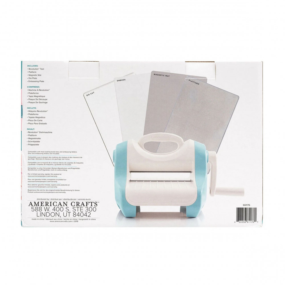 Preview: We R Makers Revolution Stanz- und Prägemaschine